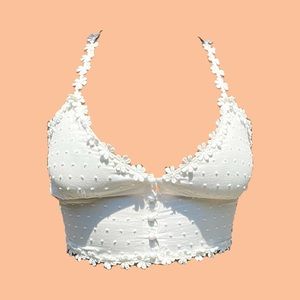 Yilibasha Flower Crop Top